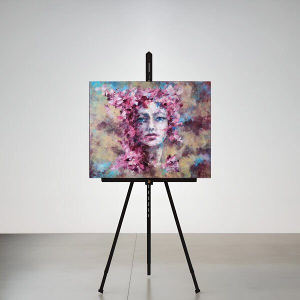 Reprodukcija moters portretas pavasario fėja